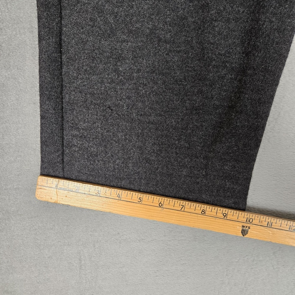 Vintage Eileen Fisher 100% Boiled Wool 2 Piece Set Womens S/M Jacket Pants Gray - Picture 15 of 16